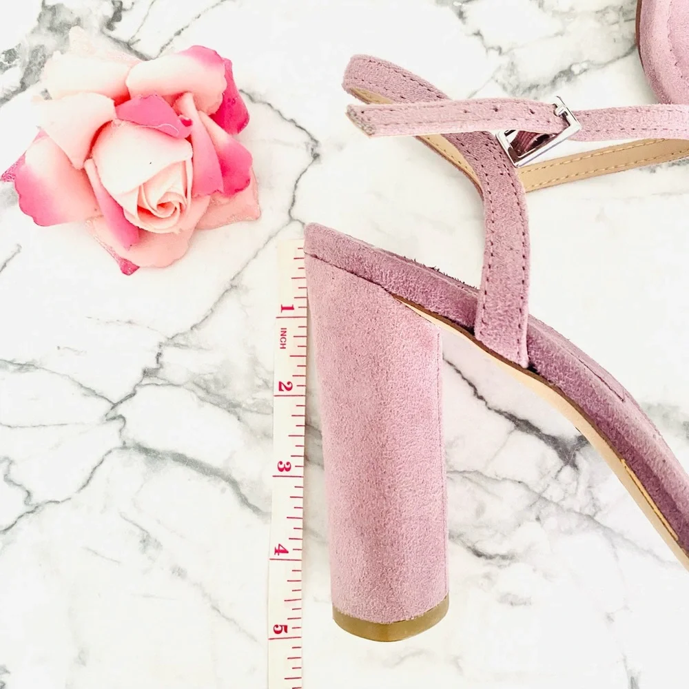 💕Pretty Purple PVC Heels SZ 8.5 - Picture 10 of 13